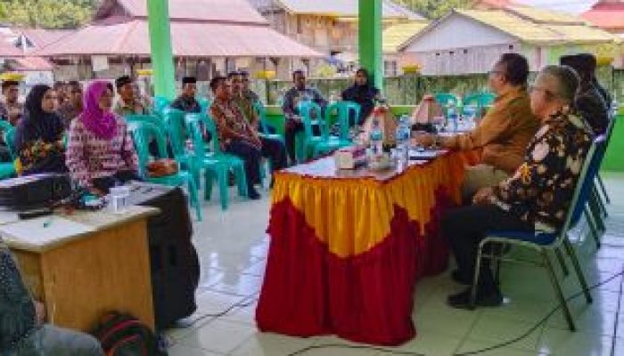 Kadis PMD Bangkep, Adakan Monitoring Serta Pembinaan Perangkat Desa