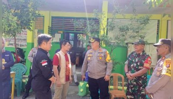 PSU Dua TPS di Kota Luwuk, Dipantau Langsung Kapolres Banggai