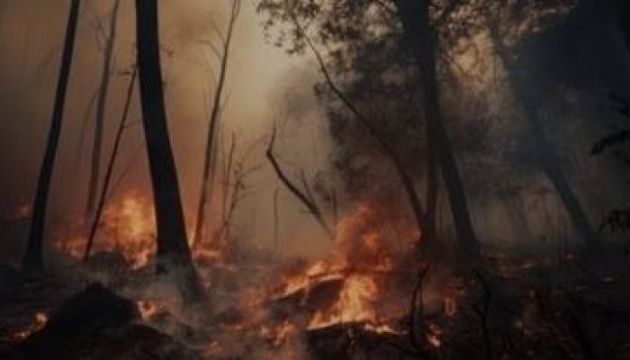 Kebakaran Hutan di Desa Alakasing Bangkep, Disebabkan Masyarakat Membakar Sarang Tawon