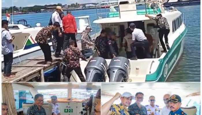 Kapal Asia Muslim Charity Foundation (AMCF), Diluncurkan Untuk Misi Kemanusiaan di Perairan Sulawesi Tengah