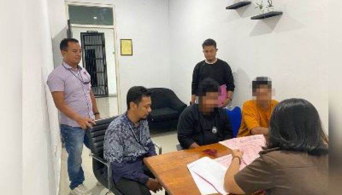 Polres Banggai Serahkan 2 Tersangka Kasus Cabul Terhadap Anak Dibawah Umur ke Jaksa Penuntut Umum