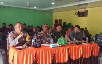 Personil Polres Bangkep, Gelar Simulasi Pam TPS Dalam Rakor Persiapan Distribusi Logistik Pemilu 2024 di Banggai Laut