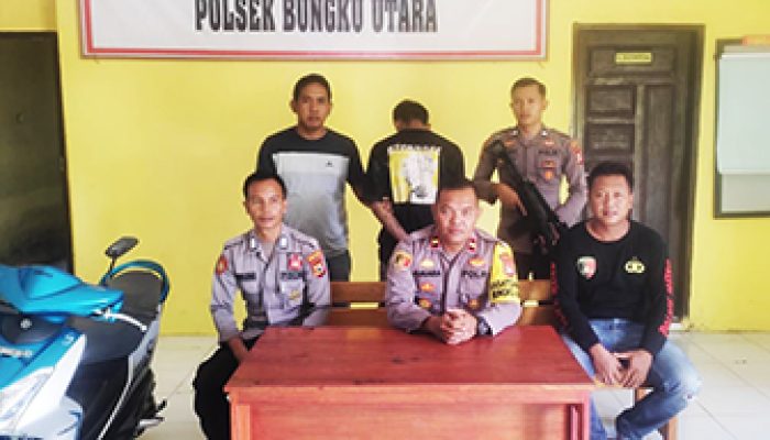 Polsek Bungku Utara berhasil ungkap pencurian motor 