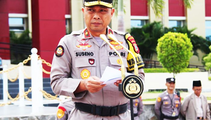 Siap Amankan Pemilu 2024, Ratusan Personel BKO Pam TPS Dilepas Wakapolda Sulteng