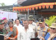 Pantau Pelaksanaan Voting Day, Kapolres Sigi Dampingi Kapolda Sulteng dan Gubernur Sulteng Sambangi TPS di Sigi
