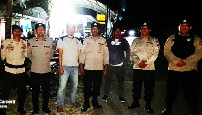 Satgas OMB Polres Tojo Una-Una Berikan Pengamanan Kampanye Calon Legislatif