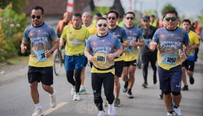 Bupati Amirudin Meriahkan Acara Banggai Run Challenge 2024, Diikuti Oleh 1.412 Peserta
