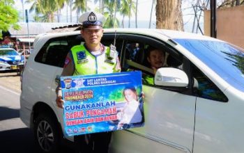 Hari Pertama Operasi Keselamatan Tinombala 2024, Polres Banggai Kampanyekan Tertib Berlalu Lintas