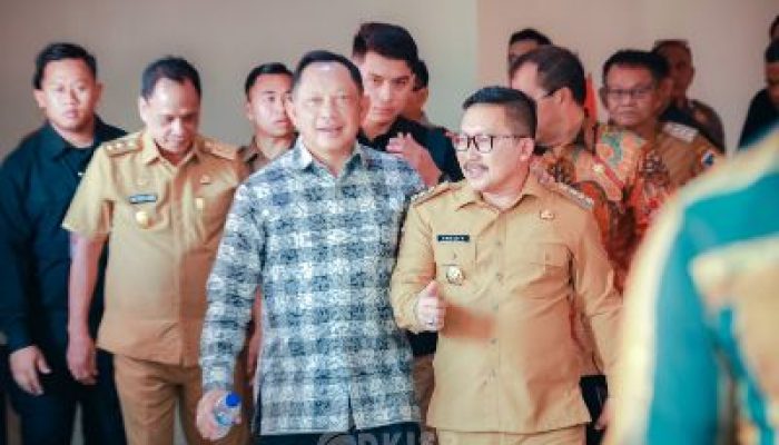Bupati Banggai Hadiri Kunker Mendagri RI, Rakor Dengan Kepala Daerah se-Provinsi Sulteng Tahun 2024