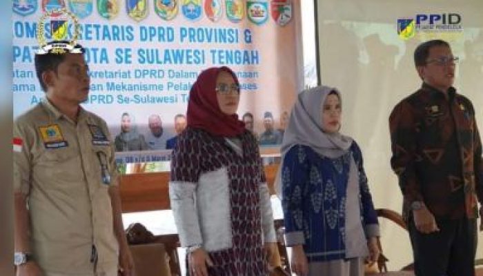 Pembukaan Forum Komunikasi (FORKOM) Sekretaris DPRD Se-Sulteng 2024: Fokus Penguatan Peran dan Fungsi Sekretariat DPRD