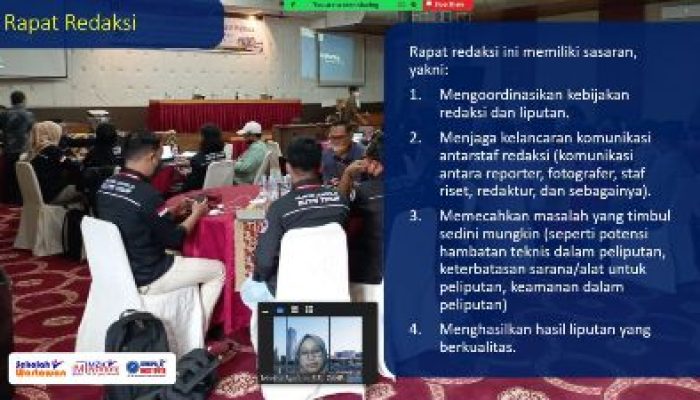 Sukseskan UKW Gratis Dewan Pers, PWO Dwipa Lakukan Bimbingan UKW