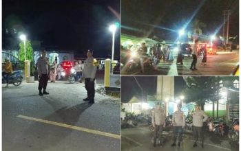Polres Morut Kerahkan 133 Personel, Amankan Sholat Tarawih Hari Pertama Ramadhan
