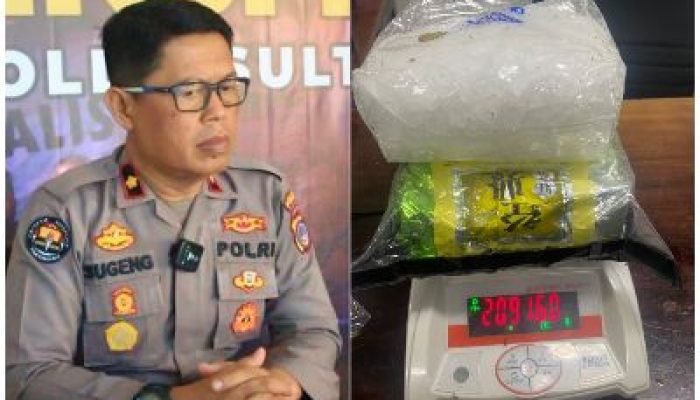 Ditresnarkoba Polda Sulteng Kembali Ungkap Kasus Narkoba, Temukan 2 Kg Sabu di Pantai Barat Donggala