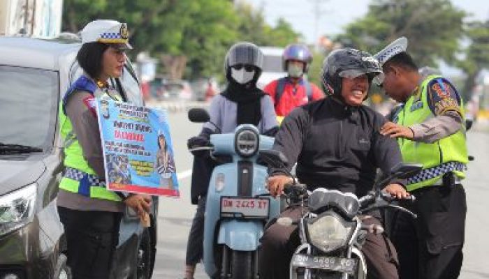 Operasi Keselamatan Tinombala 2024, Laka Lantas di Sulteng Turun 16 Persen
