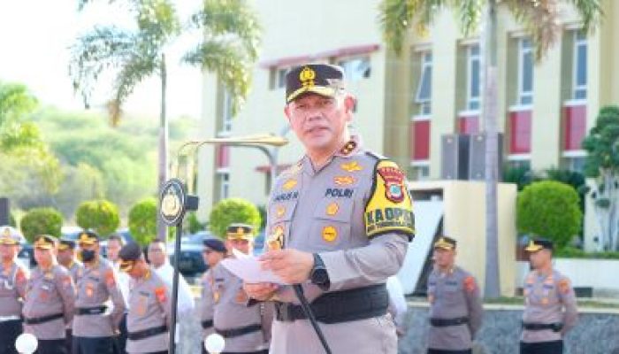Upacara Hari Kesadaran Nasional, Kapolda Sulteng : Memantapkan Kualitas Pengabdian, Serta Kecintaan kepada Bangsa dan Negara