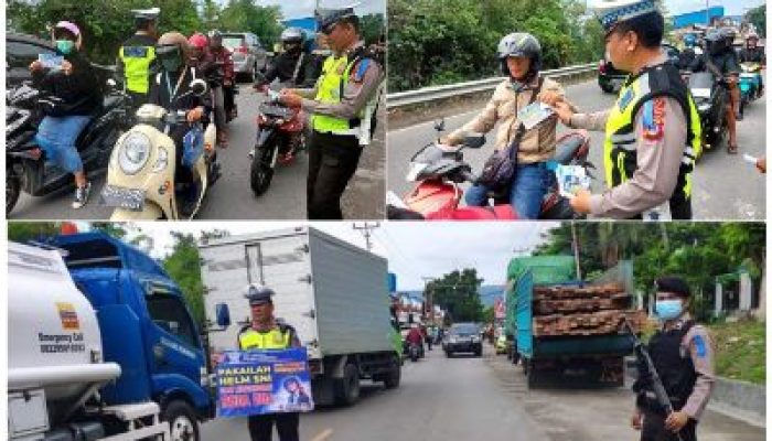 Ini Hasil Operasi Keselamatan Satlantas Polres Banggai, Selama Dua Pekan