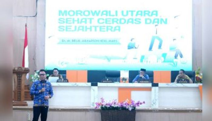 Bupati Morut Instruksikan Kepada Seluruh OPD, Sinkronkan Rencana dan Program Kerja Dengan Visi Misi Kabupaten Yakni Sehat, Cerdas, Sehat (SCS)