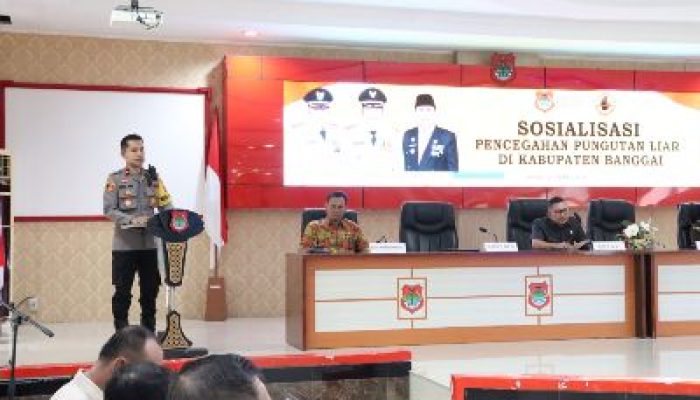 Sosialisasi Pencegahan Saber Pungli, Ini Yang Disampaikan Wakapolres Banggai