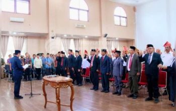Bupati Morut Melantik 39 Pejabat Struktural, Dalam Upaya Penguatan Pelayanan Publik
