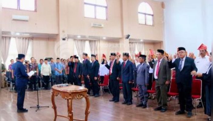Bupati Morut Melantik 39 Pejabat Struktural, Dalam Upaya Penguatan Pelayanan Publik