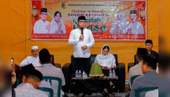 Bupati Morut Apresiasi Kerukunan Ummat Beragama di Kecamatan Mori Utara