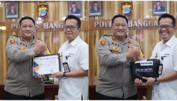 Lapor SPT Tepat Waktu, Polres Banggai Terima Penghargaan Dari KPP Pratama Luwuk