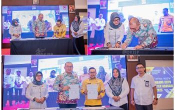 Untuk Kemajuan Kabupaten Banggai, Pemkab Banggai Teken Kesber dan PKS Bersama Petrotekno, PT. PAU, dan JOB Tomori