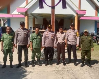Polres Morowali Utara, Turunkan 157 Personel Amankan Perayaan Jumat Agung