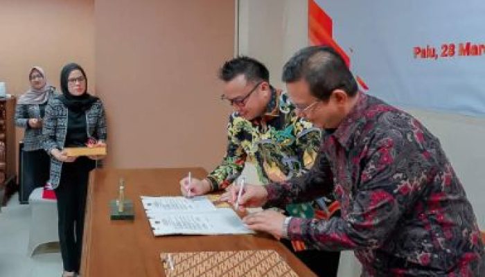 Bupati Morut Serahkan Laporan Keuangan Pemerintah Daerah TA 2023 Kepada BPK RI