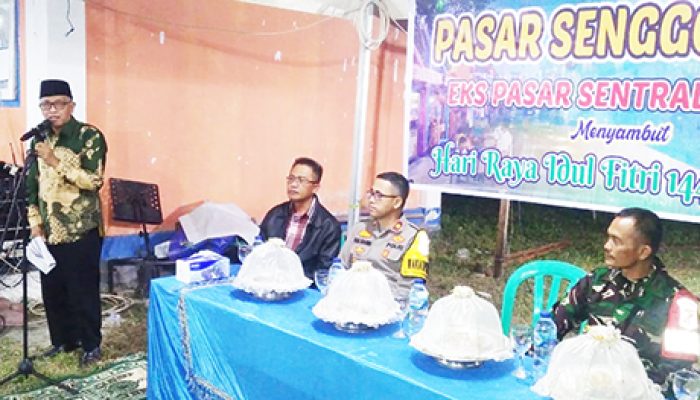 Drs. Moh. Syarif Lasawedi, MAP: Saya mengharapkan pasar senggol  tahun 2024  memberi dampak positif meningkatkan perputaran ekonomi masyarakat jelang hari raya idul fitri 1445 H.