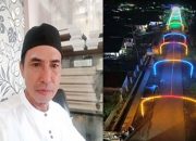 Tradisi Pasang Lampu Bulan Suci Ramadhan 1445 H dan Hari Raya Ketupat di Kota Ampana