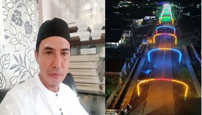 Tradisi Pasang Lampu Bulan Suci Ramadhan 1445 H dan Hari Raya Ketupat di Kota Ampana