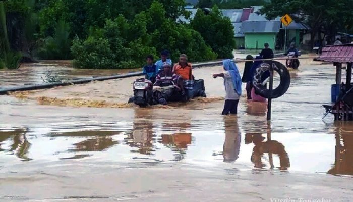 Banjir dan Tanah Longsor  Melanda 13 Desa/Kelurahan di 4 Kecamatan  di Kabupaten Buol