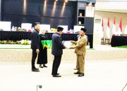Bupati Tojo Una Una Sampaikan Laporan Keterangan LPJ Bupati tahun Anggaran 2023