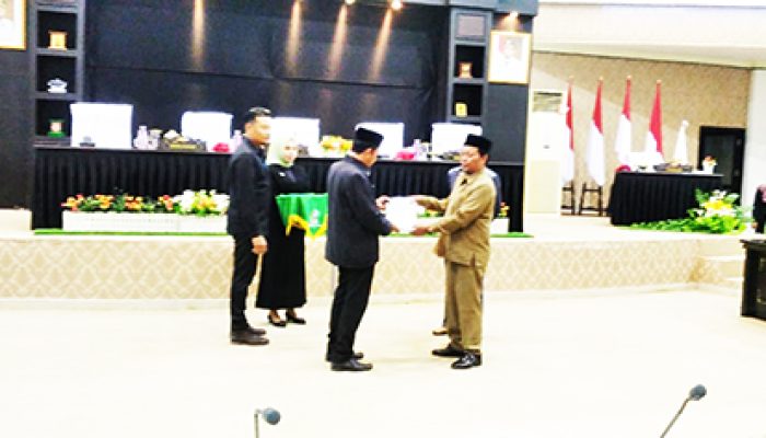 Bupati Tojo Una Una Sampaikan Laporan Keterangan LPJ Bupati tahun Anggaran 2023