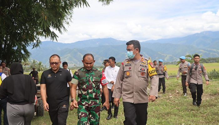 Amankan kungker Presiden RI diKabupaten Sigi,  365 Personil Polres Sigi disiagakan
