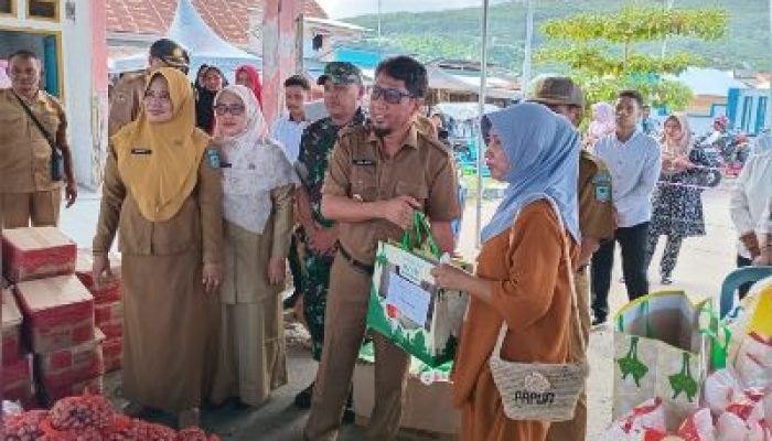 Pemda Bangkep Selengarakan Pasar Murah, Guna Menekan Inflasi Harga Jelang Idul Fitri 2024