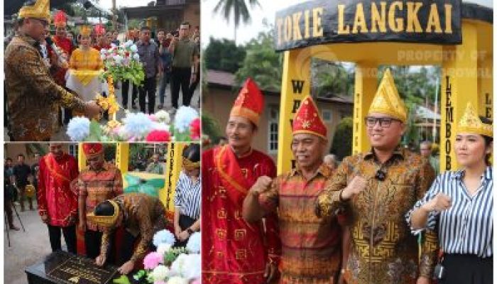 Bupati Morut Resmikan Tugu Tokie Langkai, Mengenang Perjuangan Para Pejuang Wita Mori