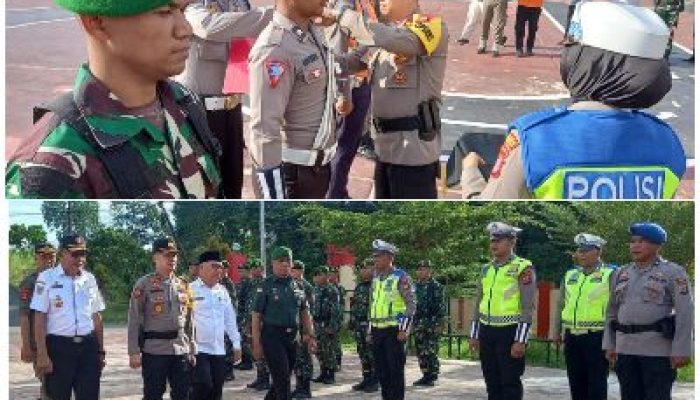 Wakapolres Bangkep, Pimpin Apel Gelar Pasukan Ops Ketupat Tinombala 2024