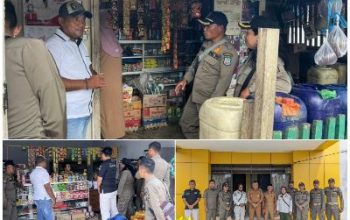 Jelang Idul Fitri Satpol PP dan Damkar Bangkep, Laksanakan Pengawasan Miras Beralkohol di Empat Kecamatan