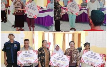 Kades Mamulusan Serahkan BLT Tahap Satu, Kepada 24 Keluarga Penerima Manfaat  2024