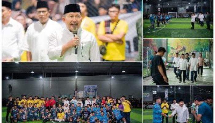 Bupati Amirudin dan Ketua AFKAB, Tutup Secara Resmi Futsal Ramadhan Cup 2024 Antar Alumni SMA Negeri 1 Luwuk