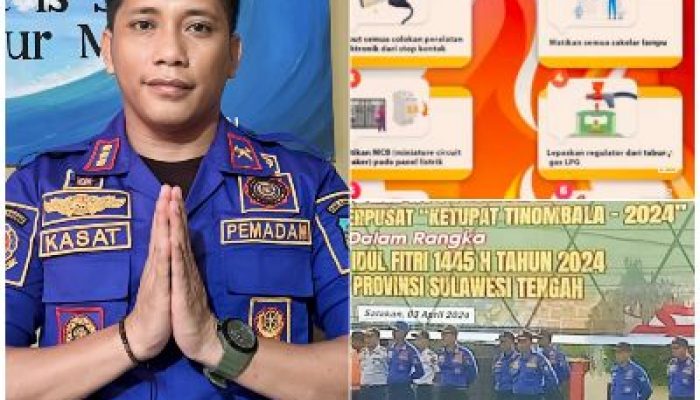 Jelang Idul Fitri 1445 H Kasat Pol PP dan Damkar Bangkep, Beri Tip Cegah Kebakaran dan Keamanan di Saat Mudik