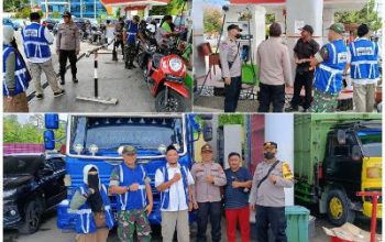 Sambut Lebaran, TNI-Polri dan Pemkab Banggai Pantau Ketersediaan BBM dan LPG