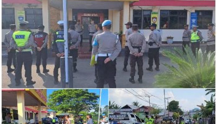 Waka Polres Bangkep, Cek Pos Ops Ketupat dan Pantau Pelabuhan Saat Arus Balik