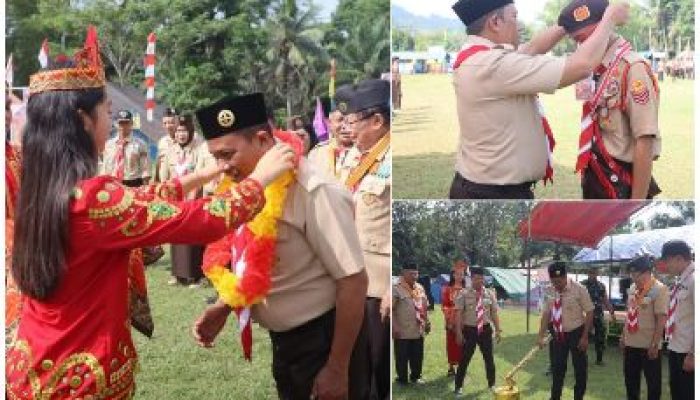 Kadis Dikbud Morut, Pimpin Upacara Memperingati Hari Baden Powell ke-167