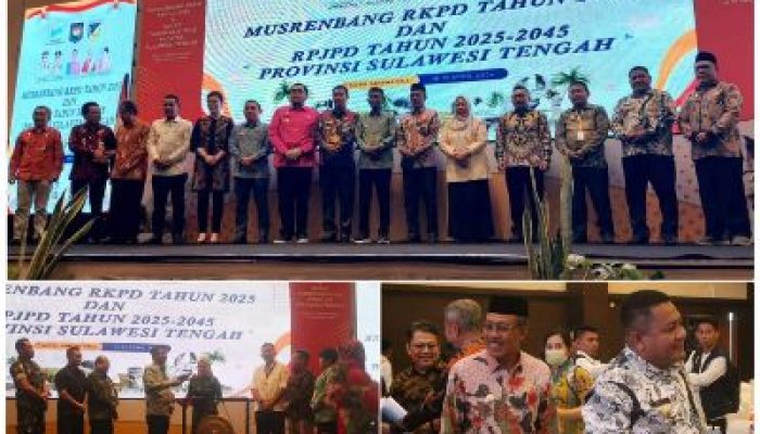 Wabup Morut H. Djira, Hadiri Musrenbang RKPD Tahun 2025 dan RPJPD 2025-2045 Provinsi Sulteng