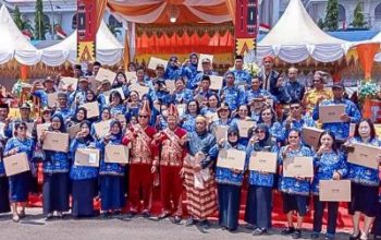 Semua SD dan SMP di Morut Sudah Dapat Bantuan Laptop, Kepsek : Terimakasih Pak Bupati dan Wabup