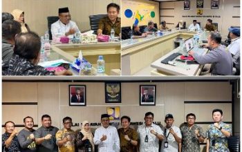 Wabup Morut Lakukan Rakor Permasalahan Sarana Air Bersih, di Balai Wilayah Sungai Sulawesi III Palu