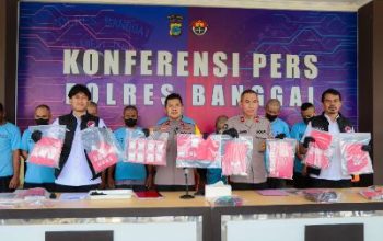 Polres Banggai Berhasil Amankan 497,07 Gram Sabu dan 26 Tersangka Selama Februari-April 2024